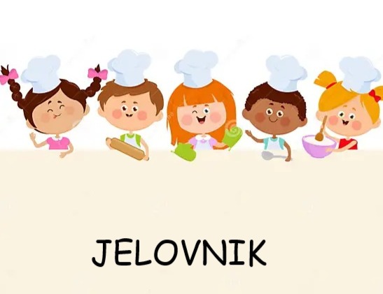 Jelovnik u Dječjem vrtiću Vrtuljak Nuštar, Područni odjel Ciciban Cerić 13.04. – 17.04.2026.