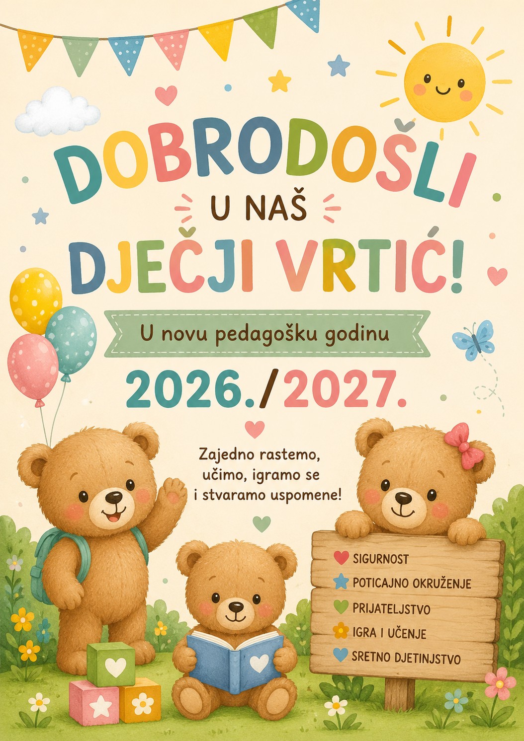 Dobro nam došli u novu pedagošku godinu!