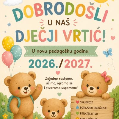 Dobro nam došli u novu pedagošku godinu!