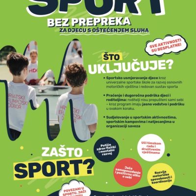 Projekt “Sport bez prepreka”